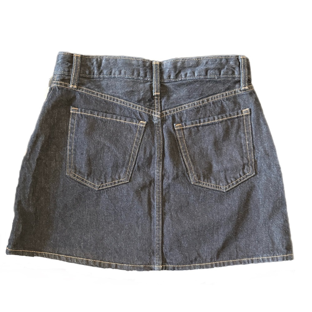 Old Navy Dark Wash High-Rise Mini Skirt NWT - Picture 7 of 9